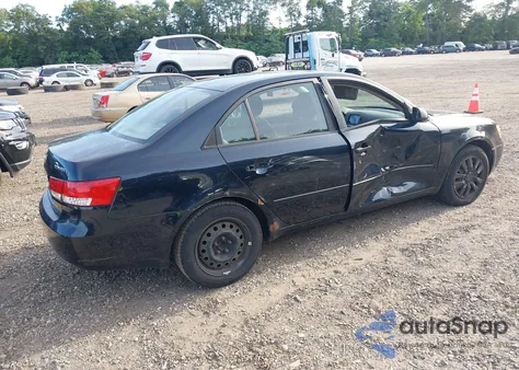 2006 Hyundai Sonata Gl из США, поврежденный, VIN KMHET46C06A109062